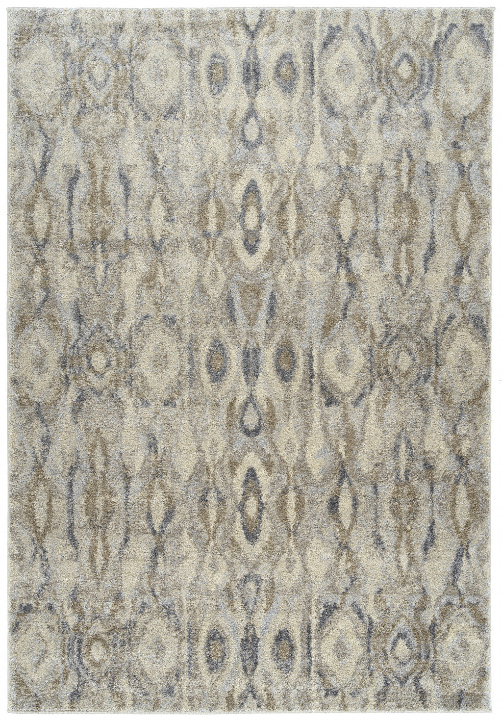 10' X 13' Grey Moroccan Area Rug