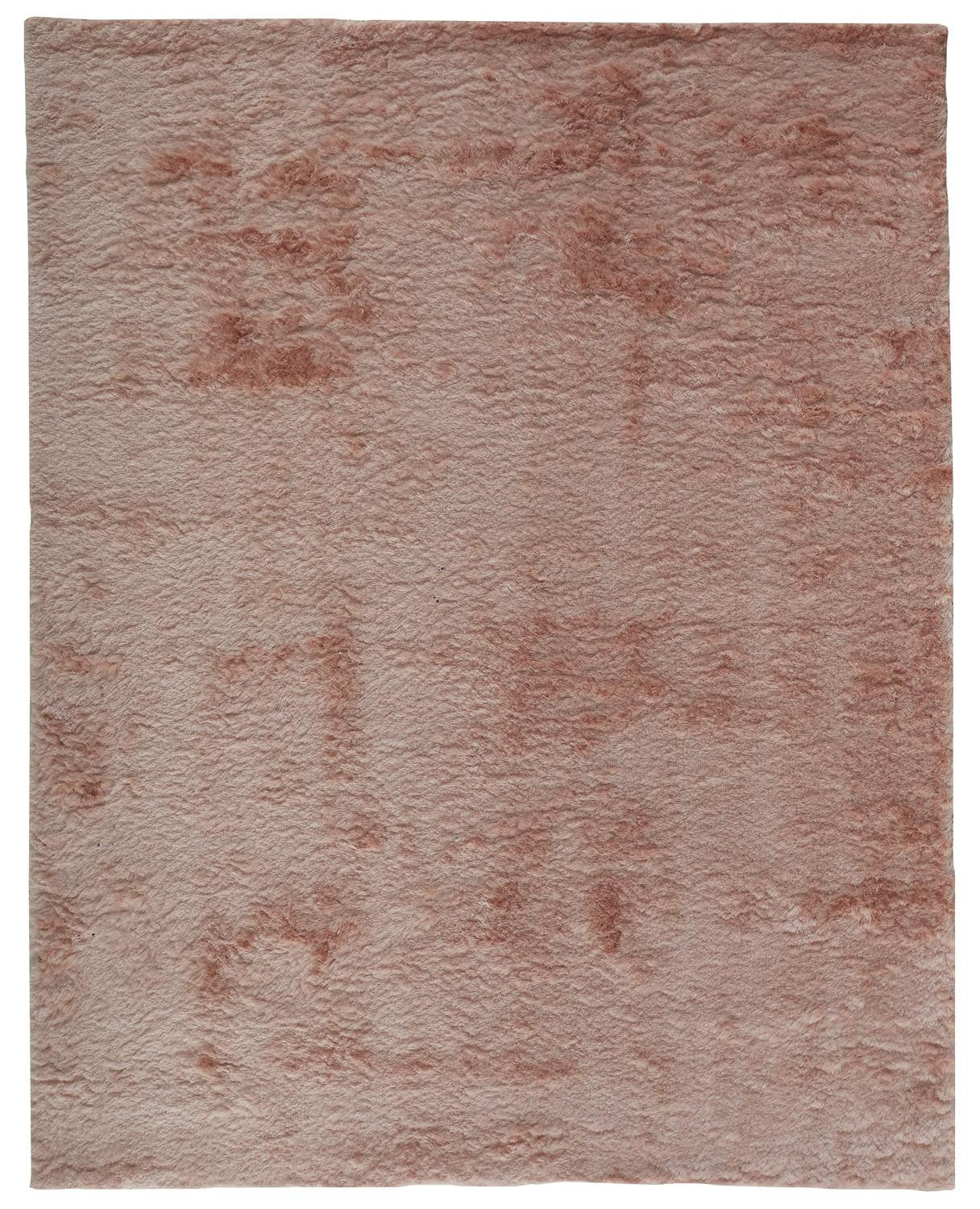 2' X 3' Pink Shag Tufted Handmade Area Rug