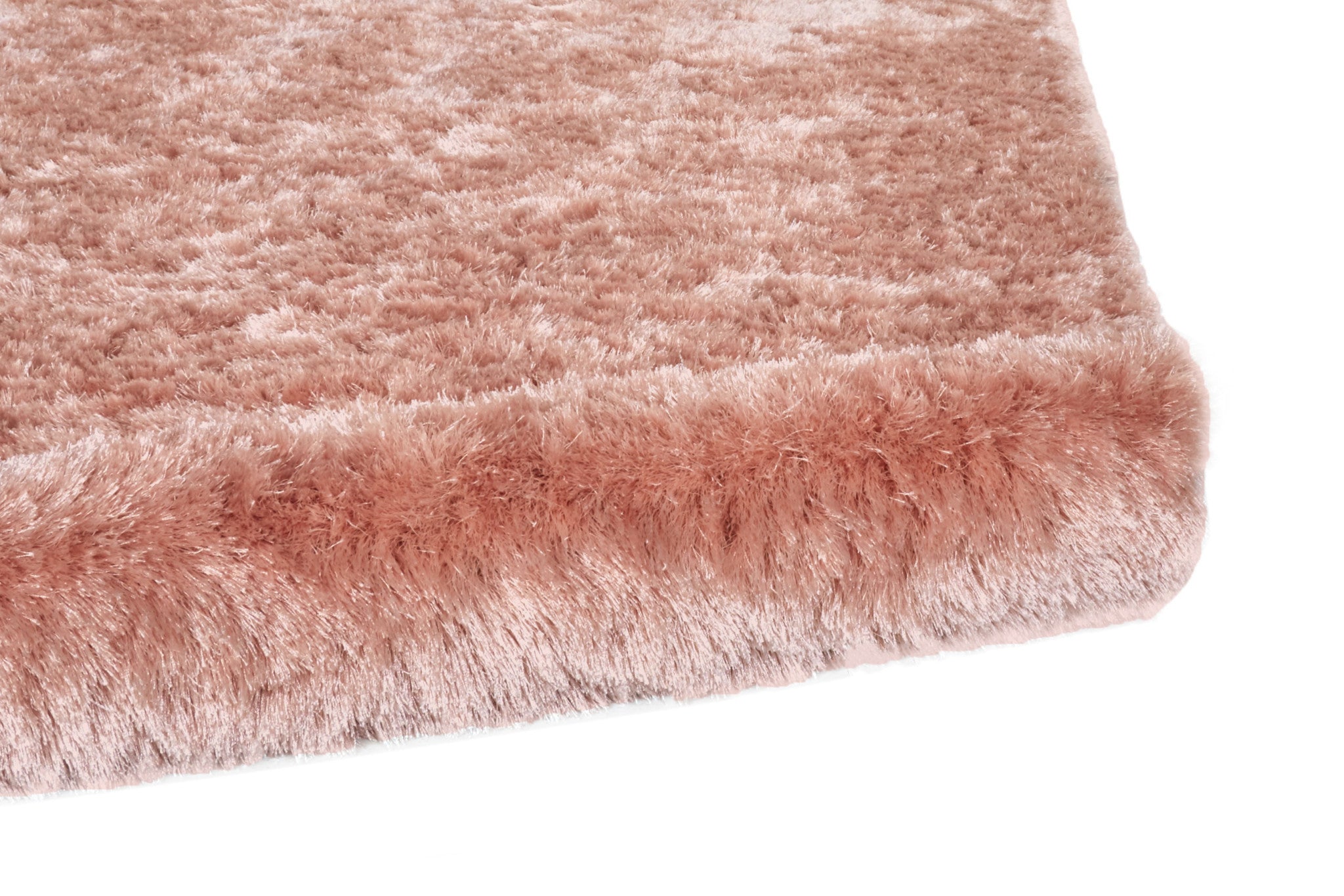 2' X 3' Pink Shag Tufted Handmade Area Rug