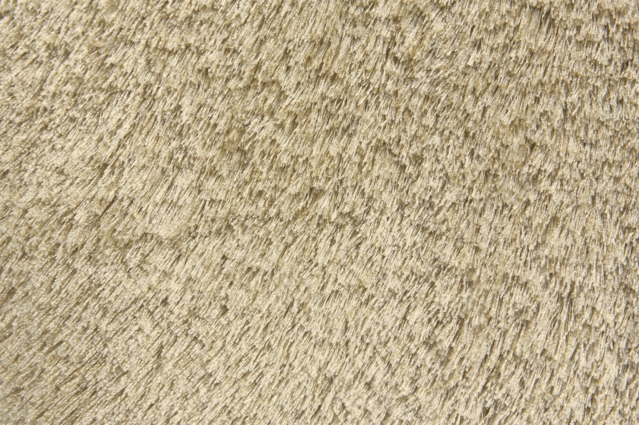 5' X 8' Tan And Taupe Shag Tufted Handmade Area Rug