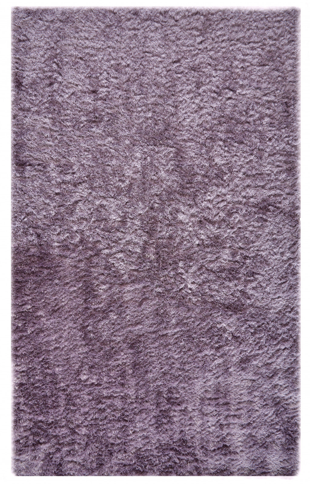 4' X 6' Purple Shag Tufted Handmade Area Rug