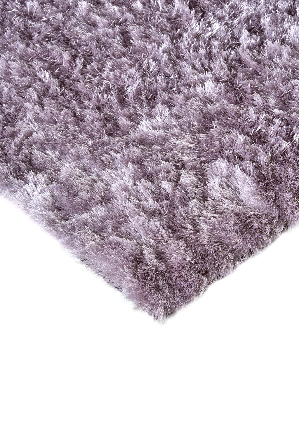 4' X 6' Purple Shag Tufted Handmade Area Rug