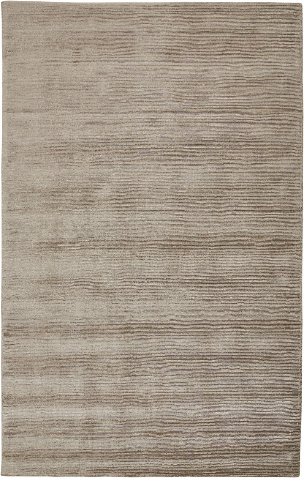 4' X 6' Tan Ivory And Taupe Hand Woven Area Rug