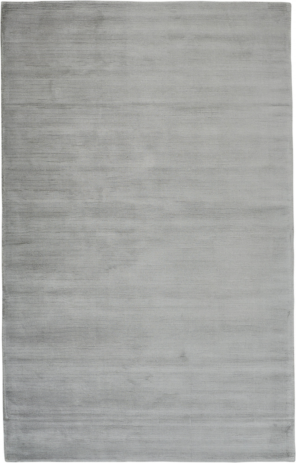 5' X 8' Gray Hand Woven Area Rug