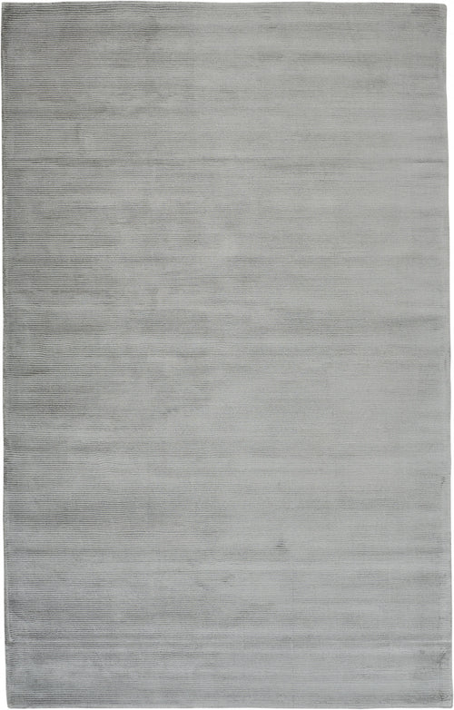 5' X 8' Gray Hand Woven Area Rug