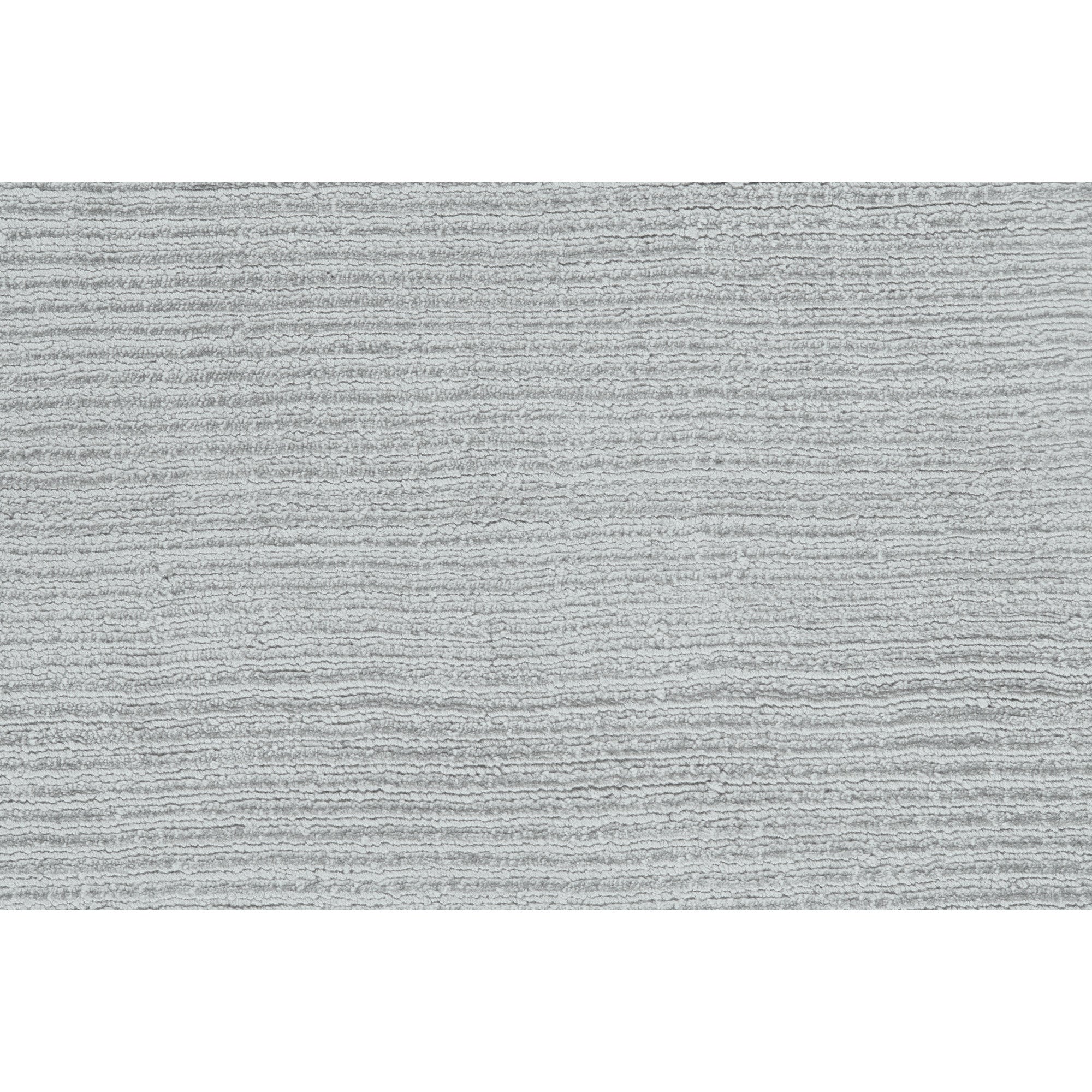 10' Gray Hand Woven Runner Rug