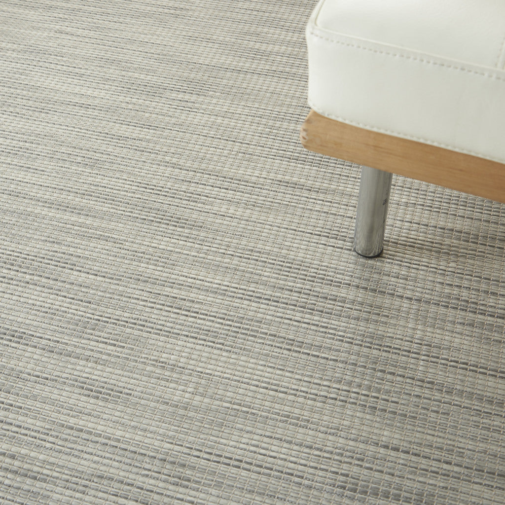 4' X 6' Gray Power Loom Area Rug