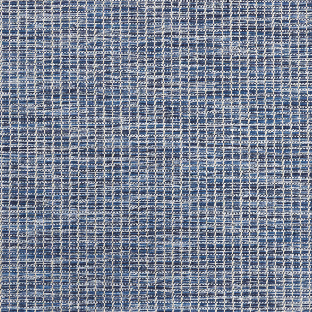 10' Navy Blue Power Loom Runner Rug