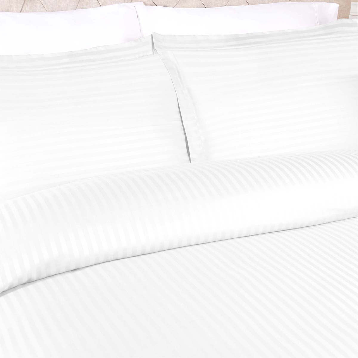 White King Cotton Blend 400 Thread Count Washable Duvet Cover Set