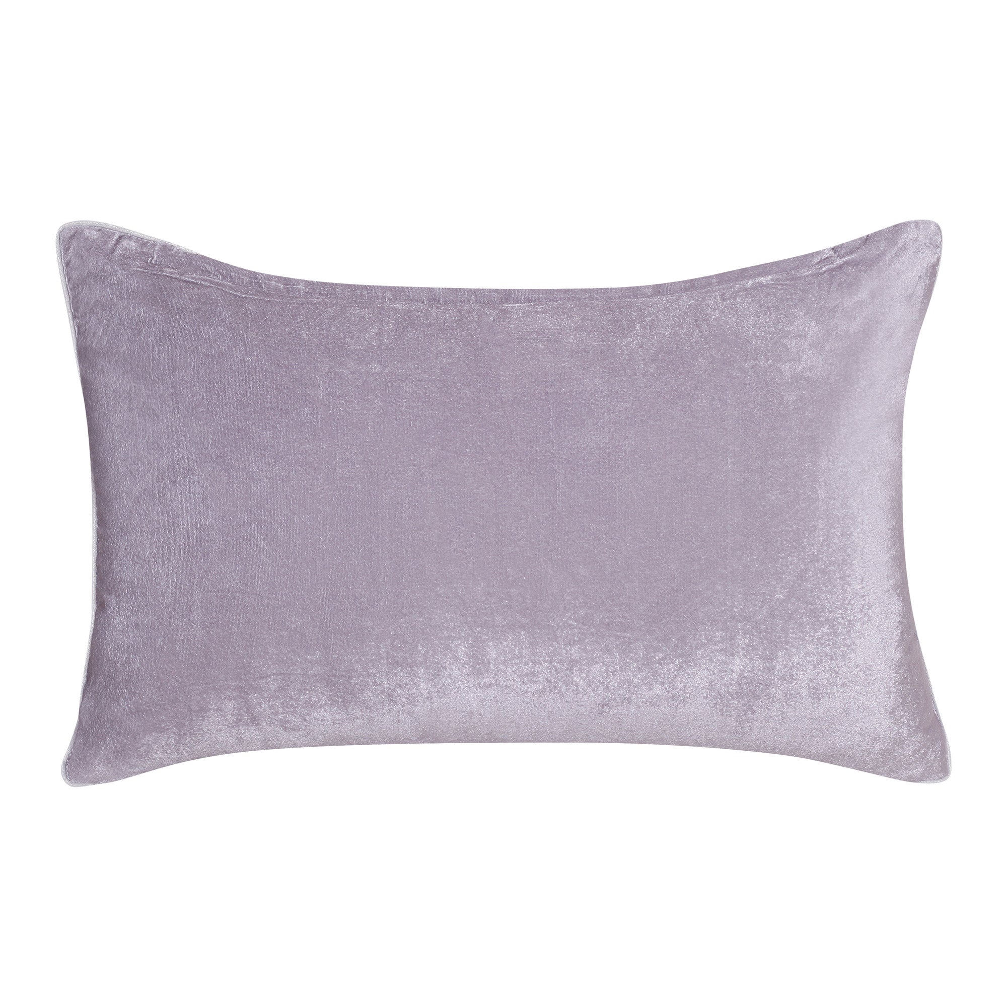 16" X 24" Gray Abstract Polyester Zippered Pillow With Beads