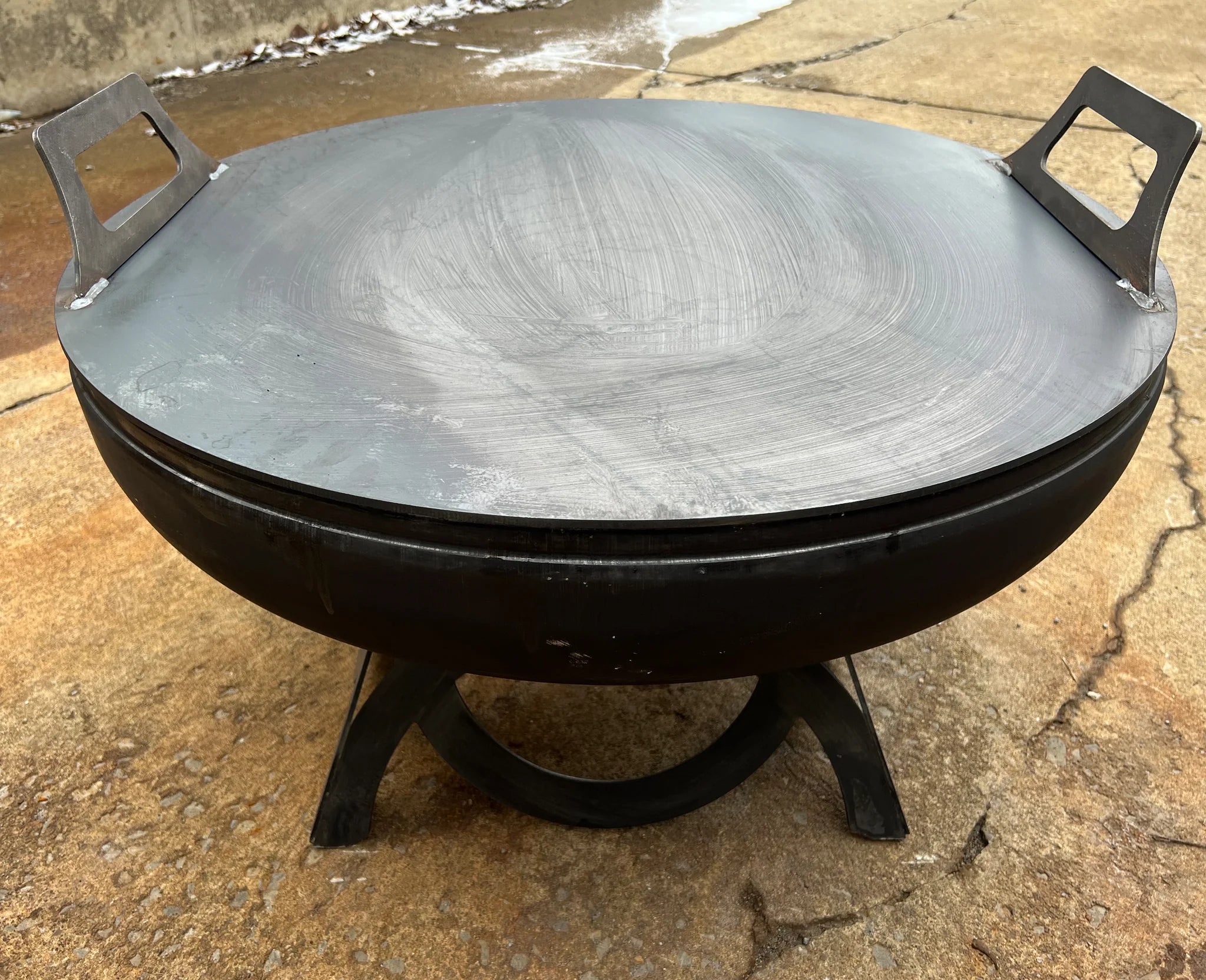 30" Flat Fire Pit Lid