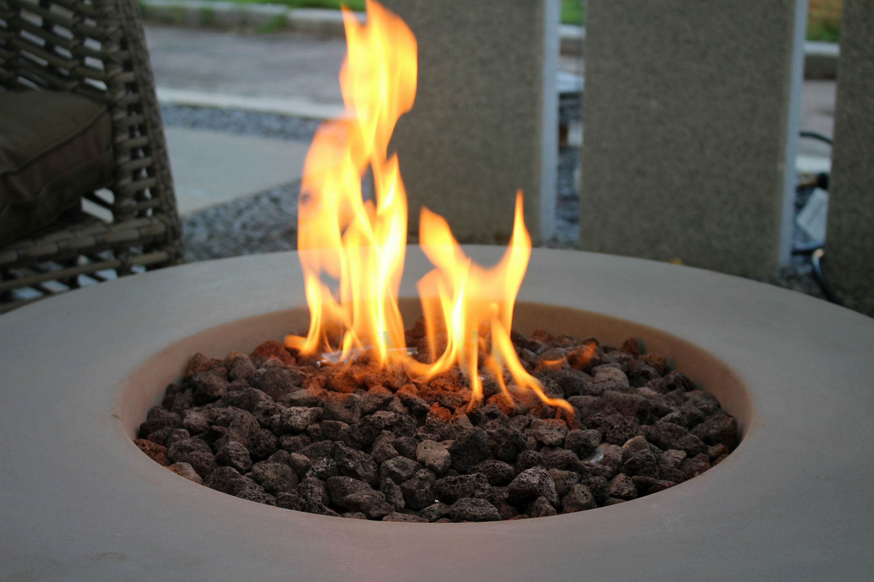 Lunar Bowl Fire Table