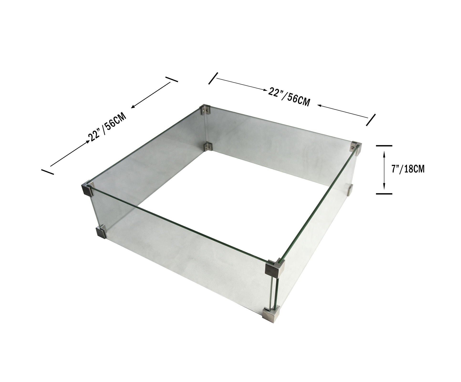 Stainless Steel Lid for Manhattan Fire Table