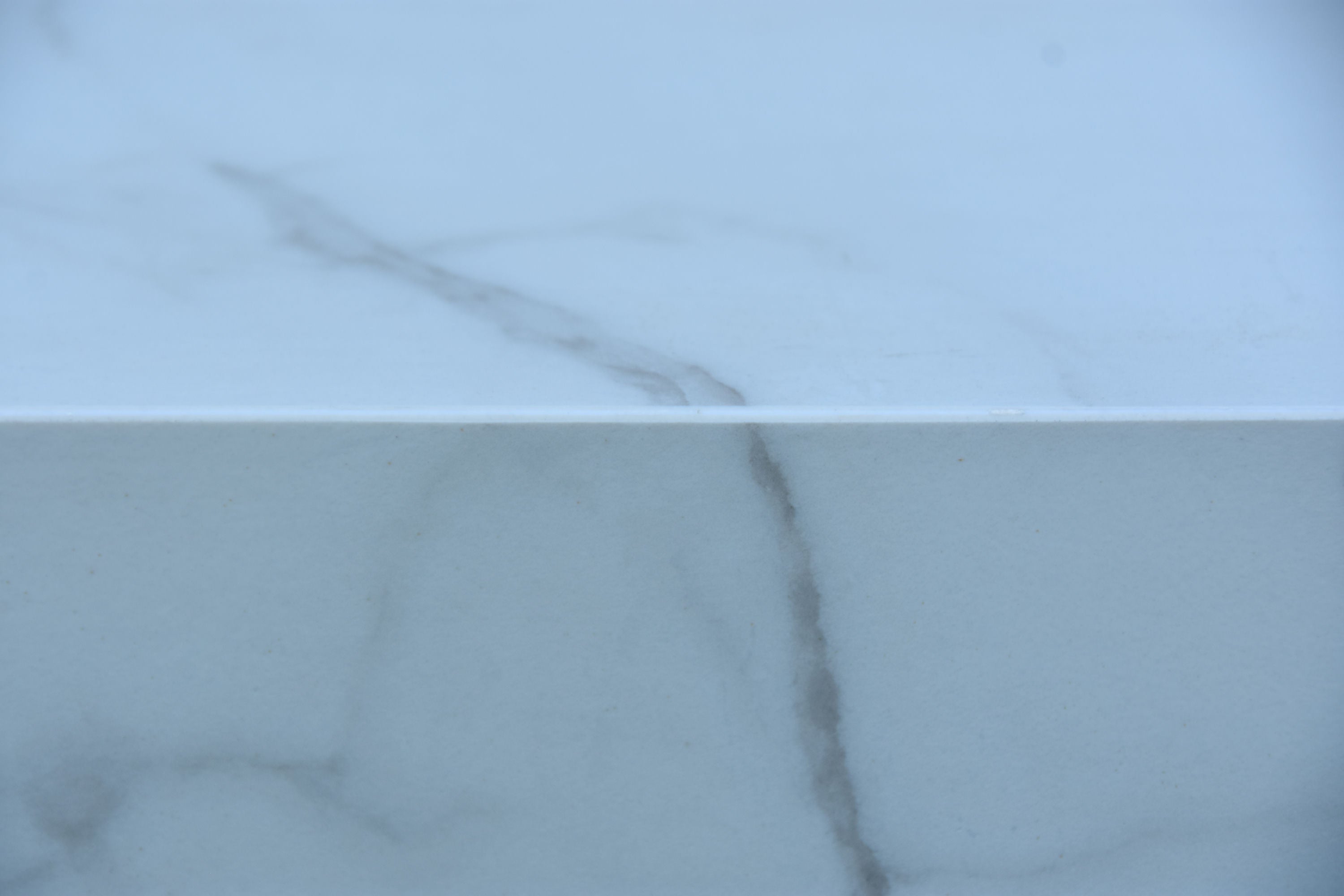 CARRARA Marble Porcelain Fire Table