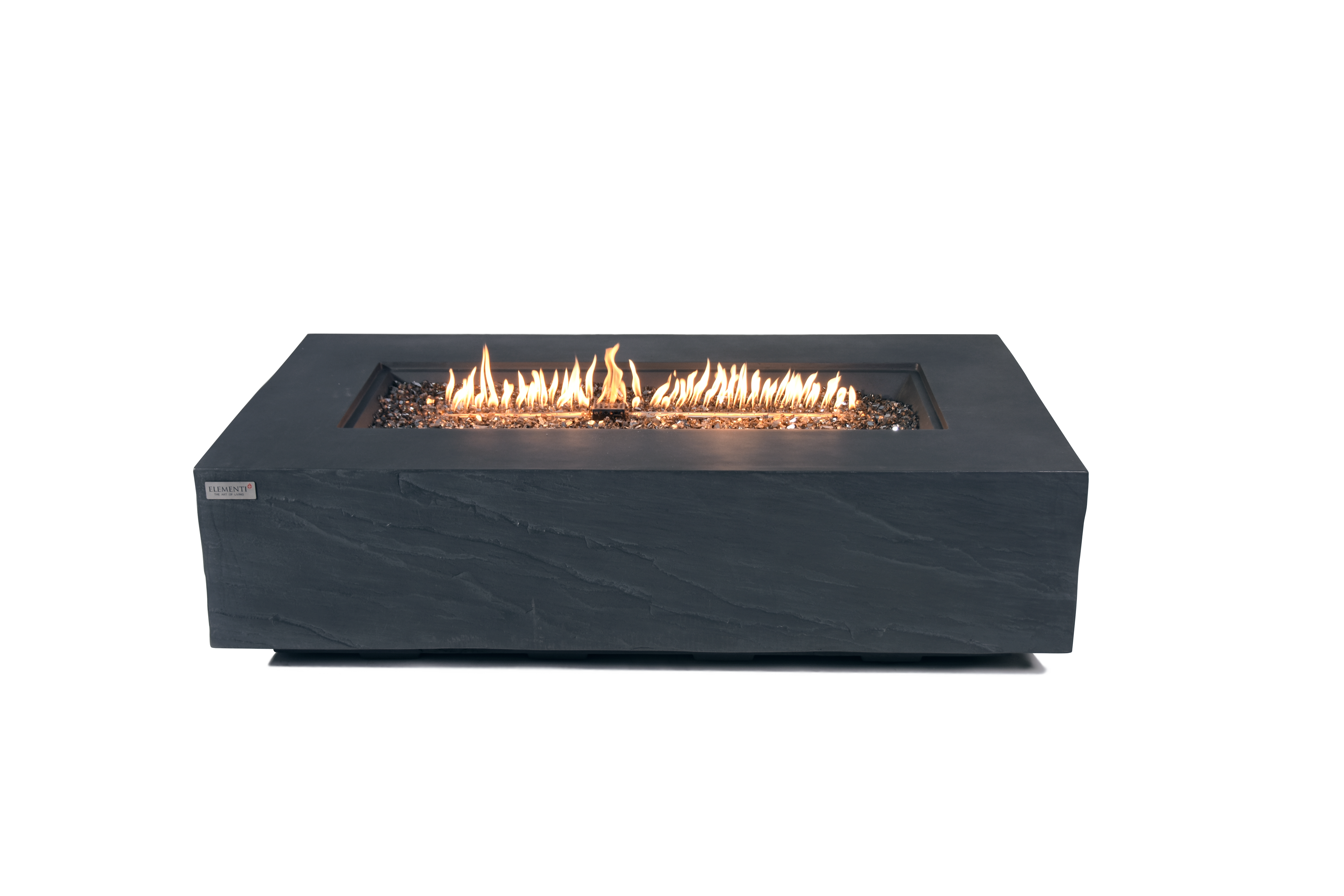 CAPE TOWN Fire Table-Slate Black Color