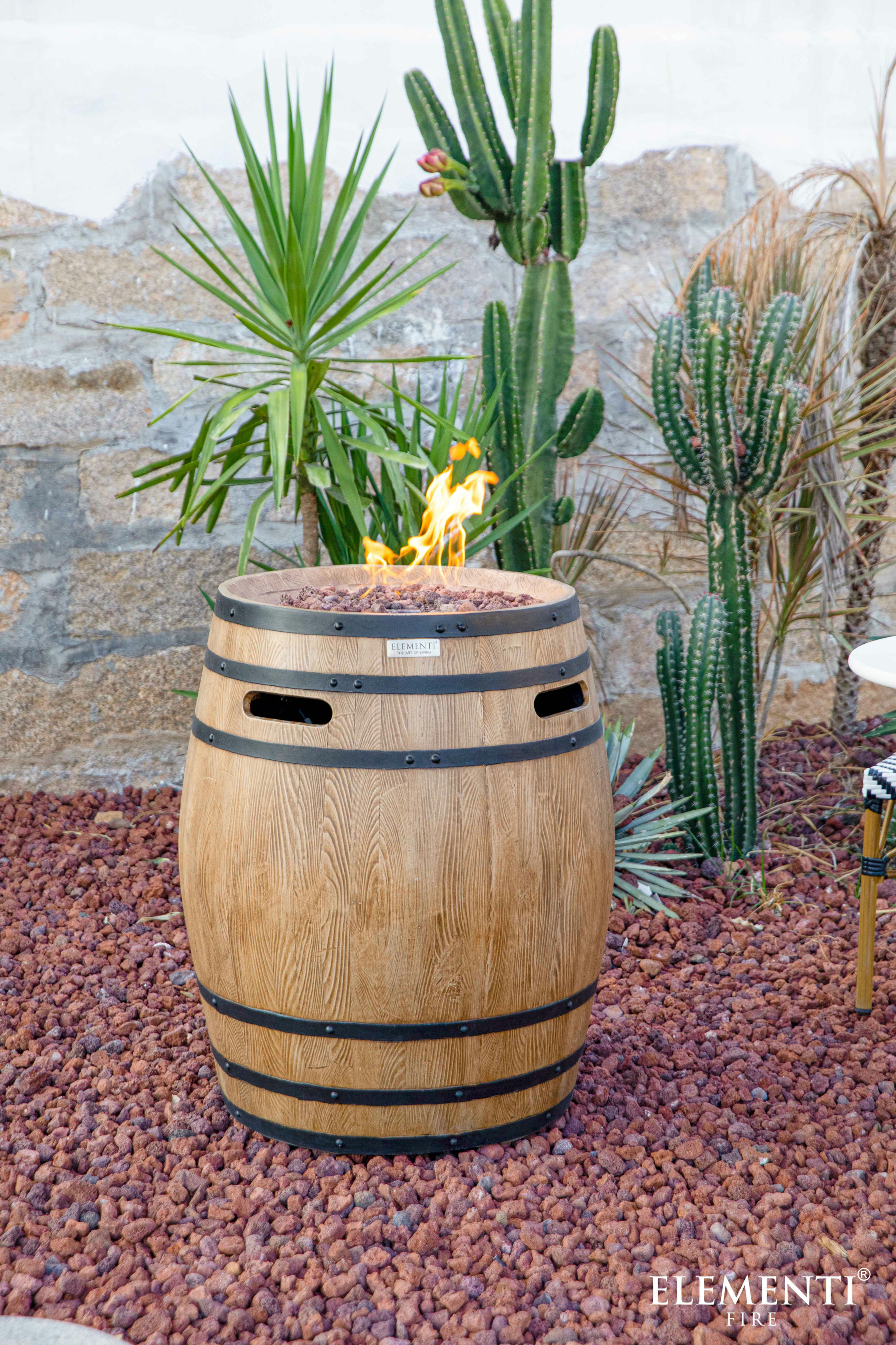 NAPA BARREL FIRE PIT