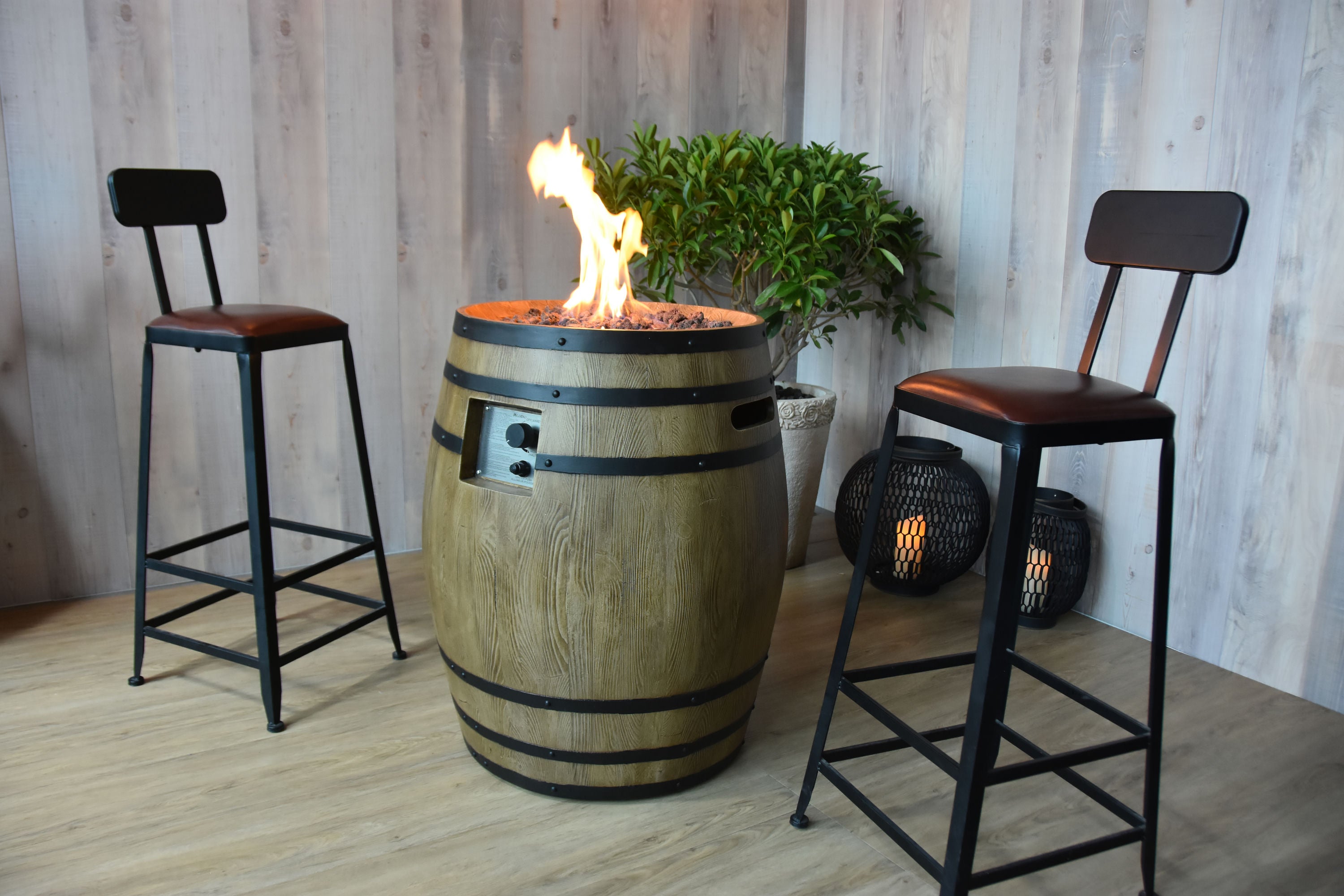 NAPA BARREL FIRE PIT