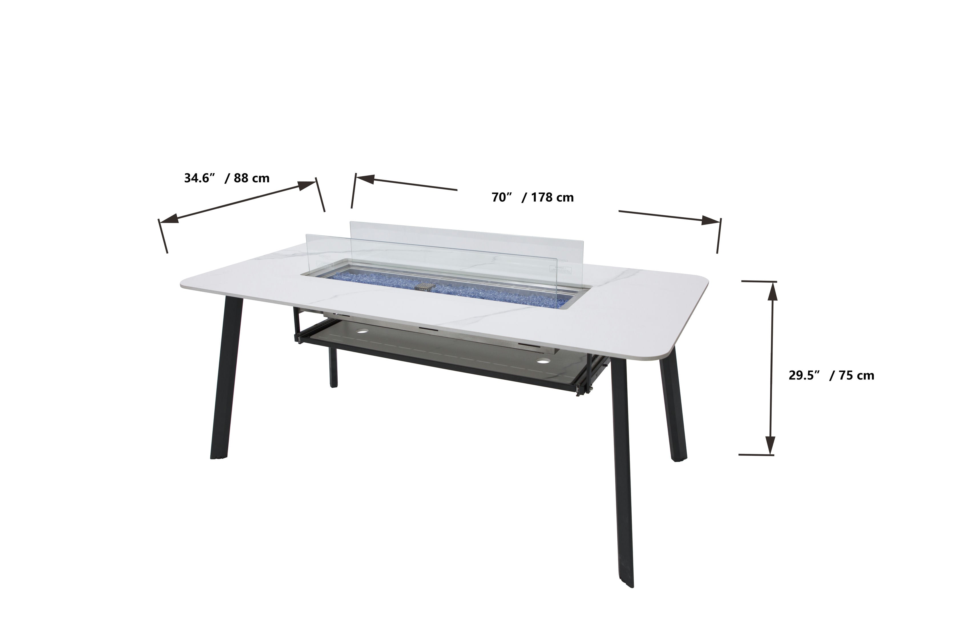 OSLO Marble Porcelain Dinning Table