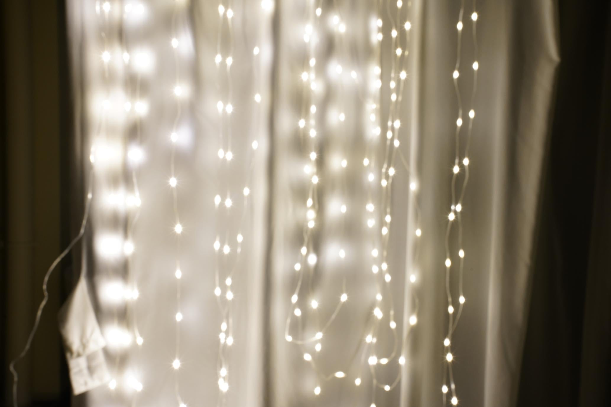 300L Curtain Light, Warm White