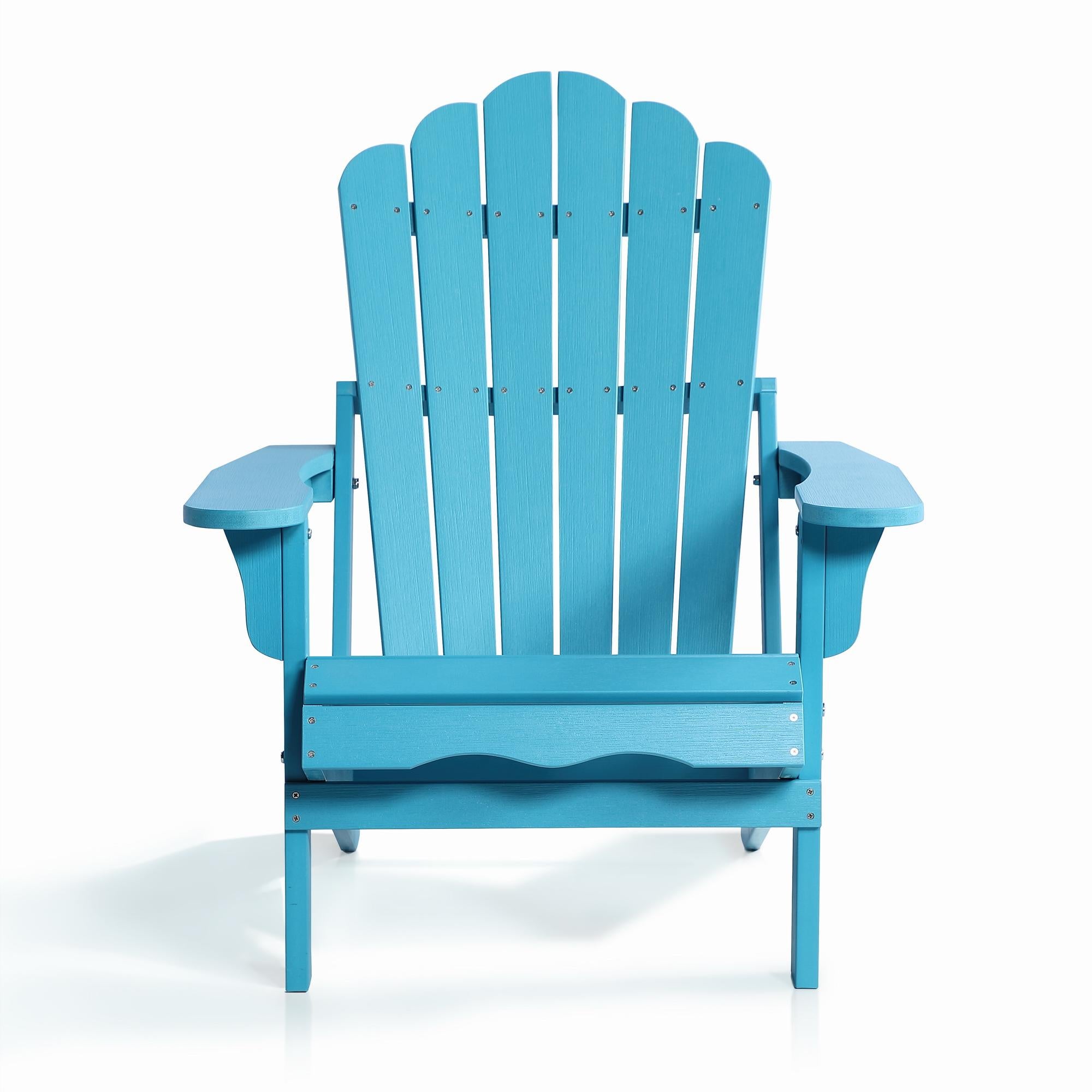 Henninger Plastic Folding Adirondack Chair