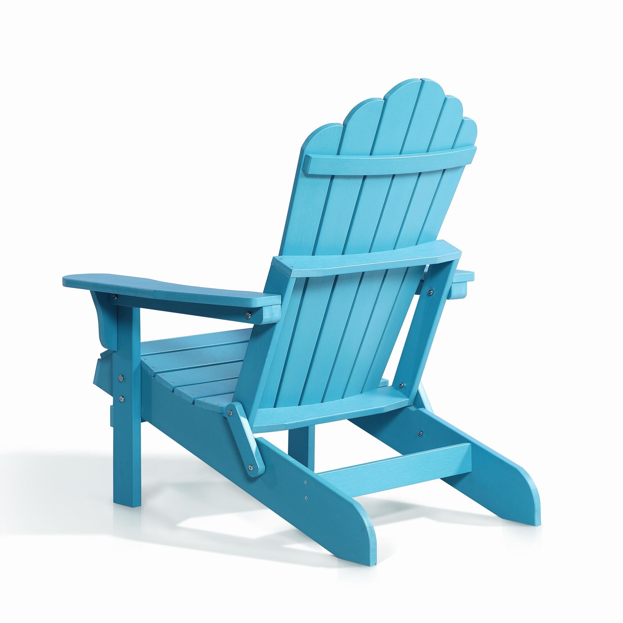 Henninger Plastic Folding Adirondack Chair