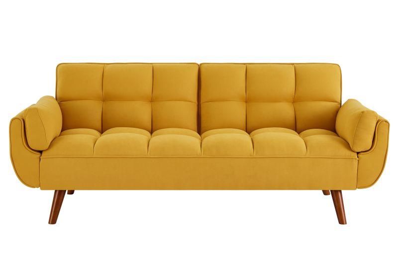 Velvet Sofa Furniture Adjustable Backrest Loveseat