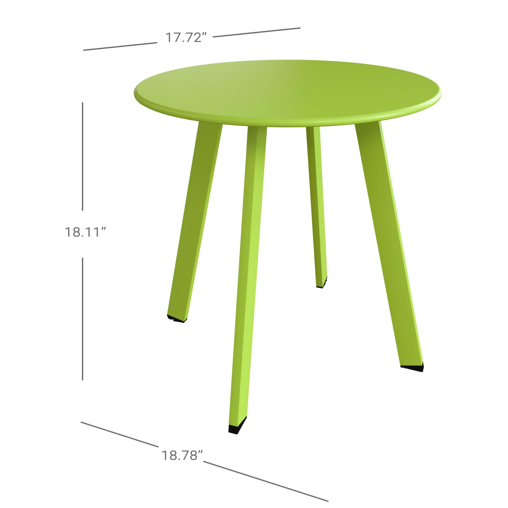 Patio Side Table Round End Table