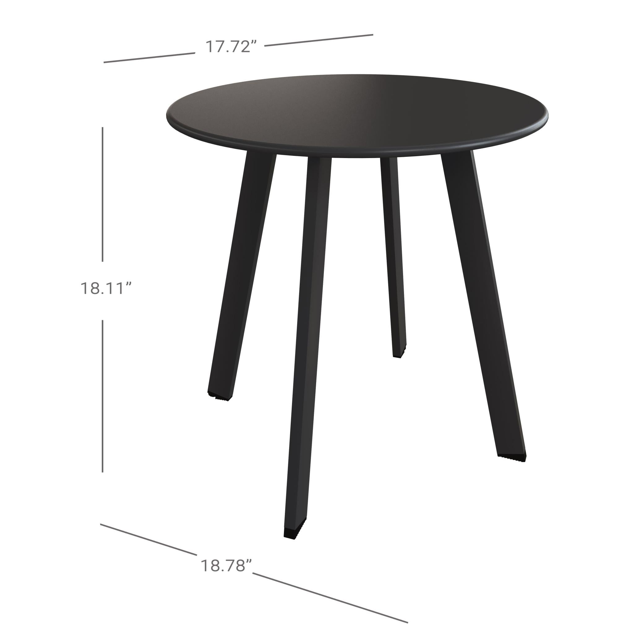 Patio Side Table Round End Table