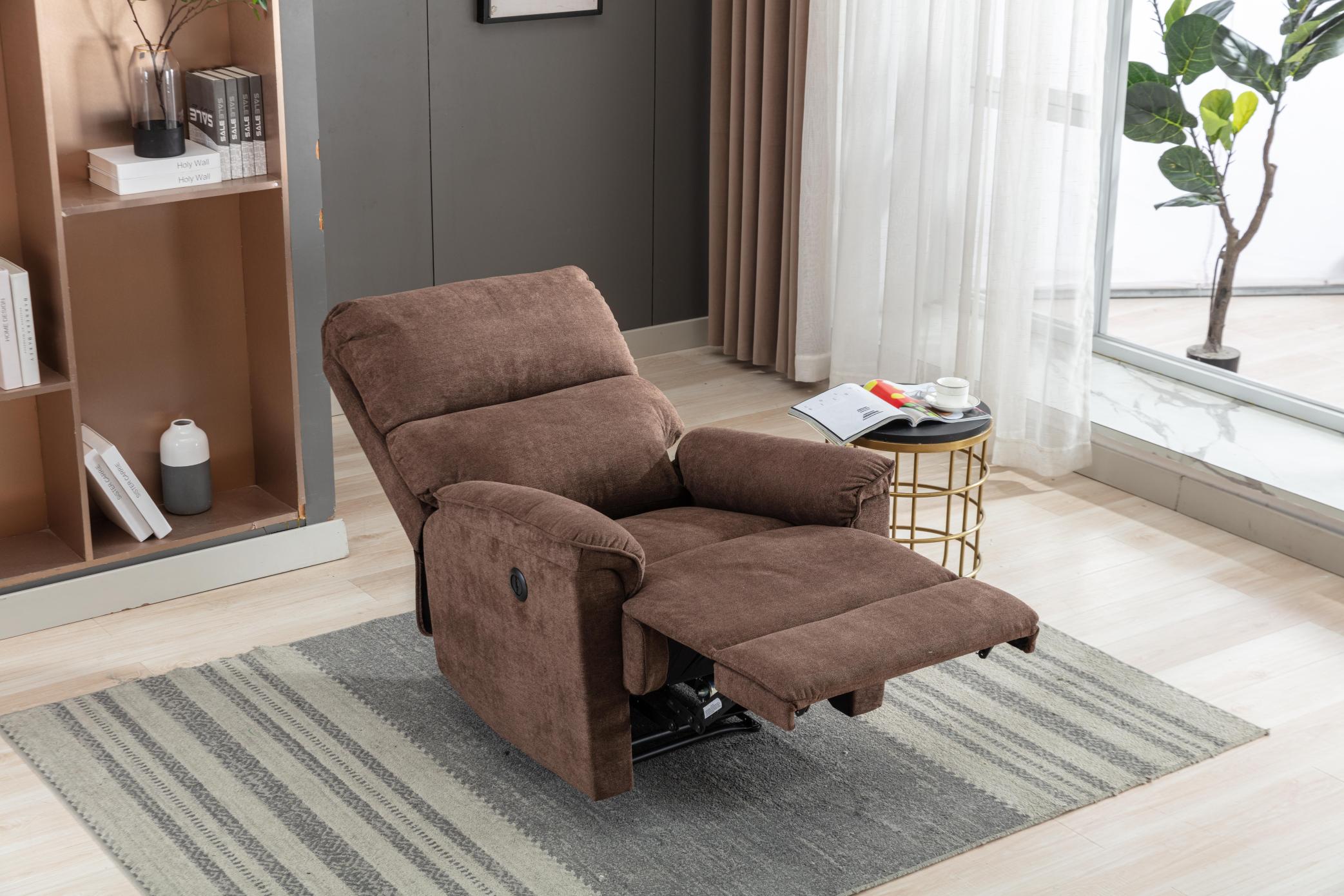 Minimalism Electric Recliner with USB Port