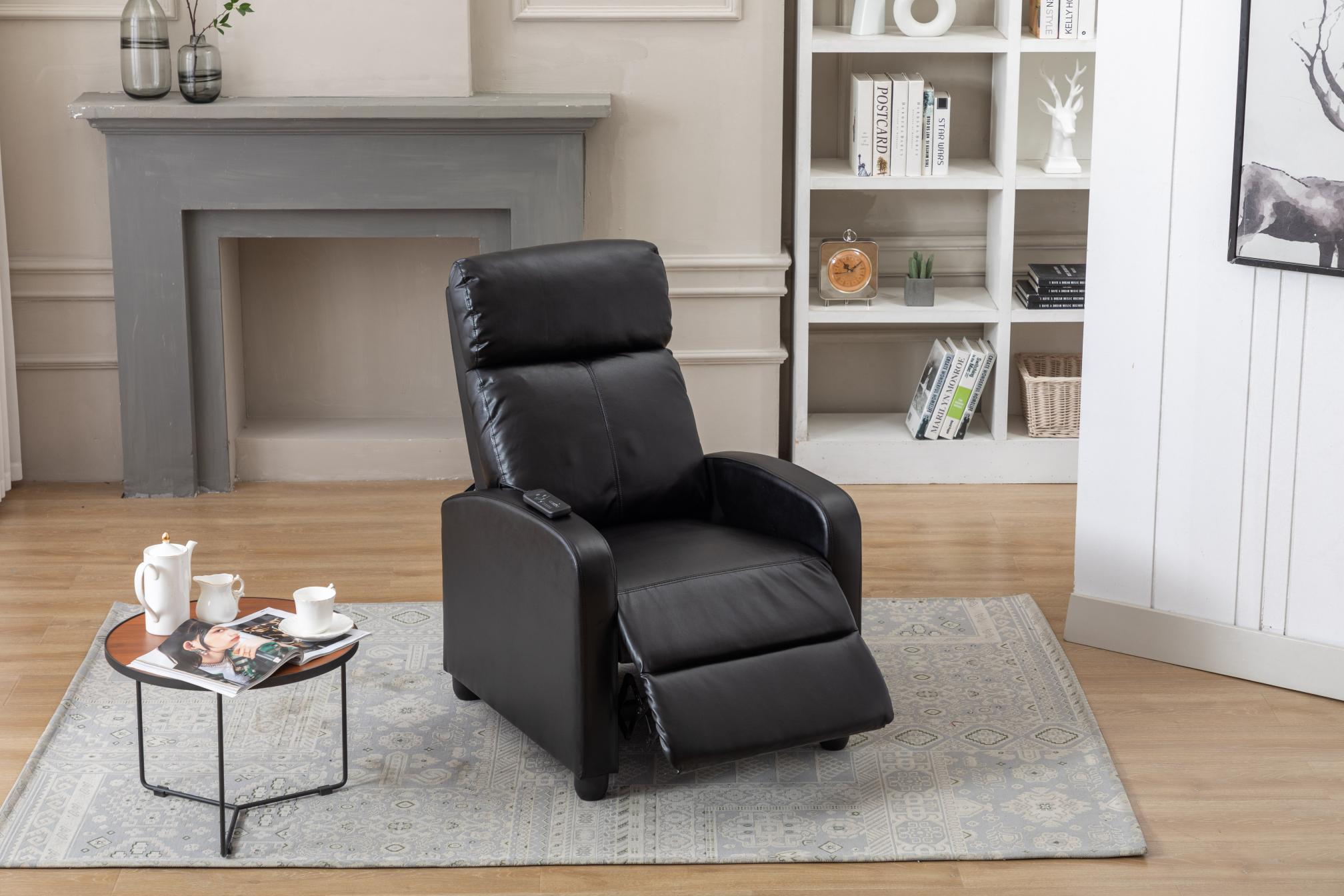 Electric Recliner for Elderly with Massage and Heat