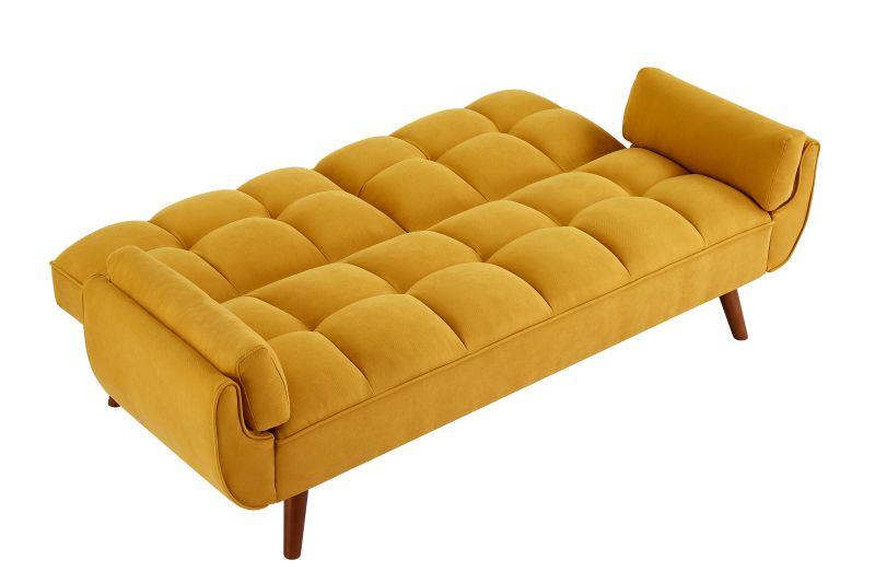 Velvet Sofa Furniture Adjustable Backrest Loveseat