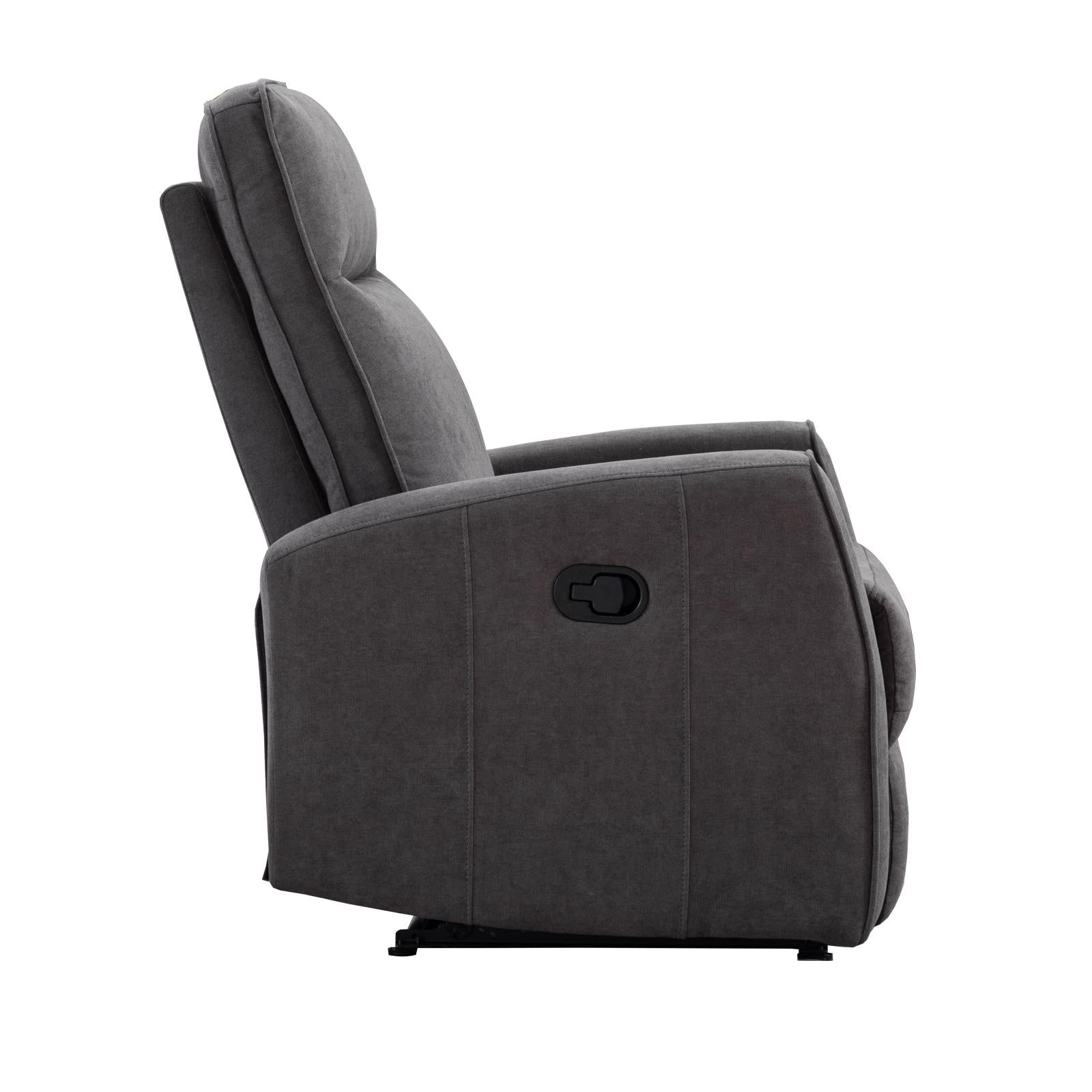 Minimalism Style Manual Recliner, Classic Single Chair, Small Sofa For Living Room&Bed Room