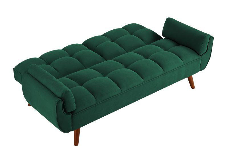 Velvet Sofa Furniture Adjustable Backrest Loveseat