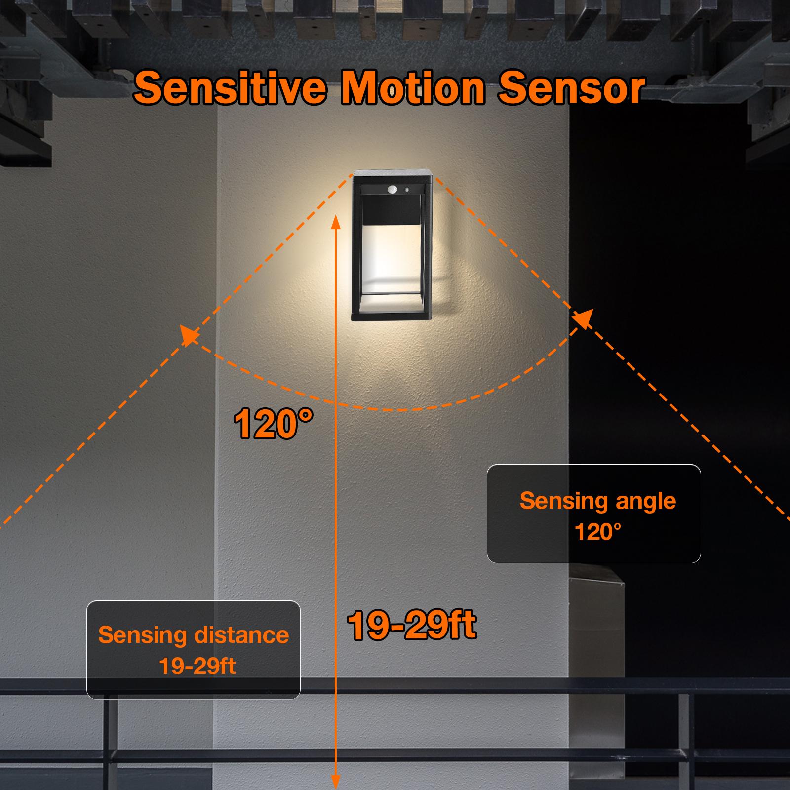 inowel Solar Outdoor Wall Light Dusk To Dawn Lantern Led Ip44 1984