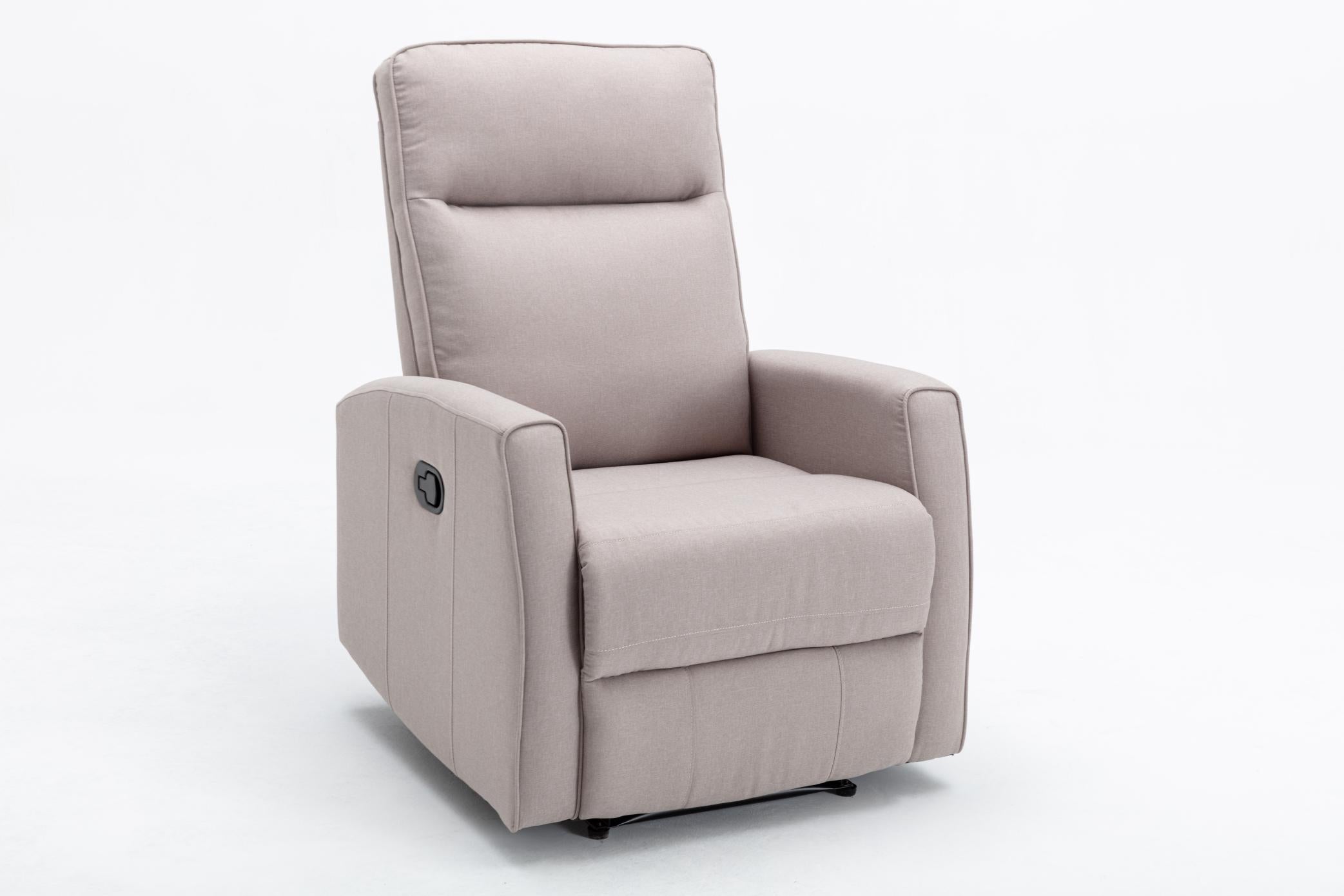 Minimalism Style Manual Recliner, Classic Single Chair, Small Sofa For Living Room&Bed Room