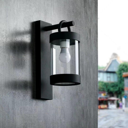 Wall Lights Outdoor Lantern With Dusk To Dawn Sensor E26 Bulb (Not include) Max 28W