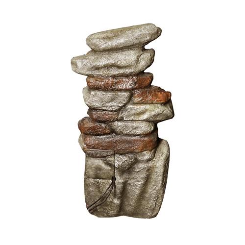 29.9inches Rock Water Fountain With Led Lights