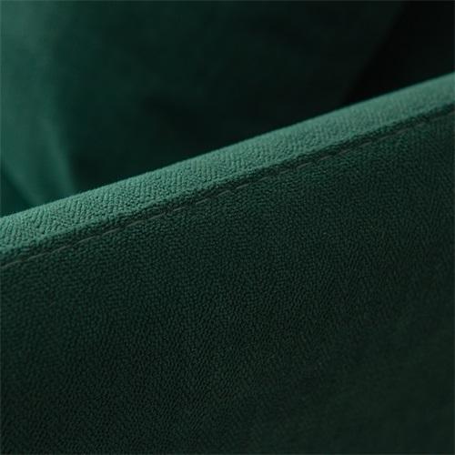 Modern Fabric Accent Armchair,Upholstered Single Sofa Chair,Emerald Cotton Linen-30.7''