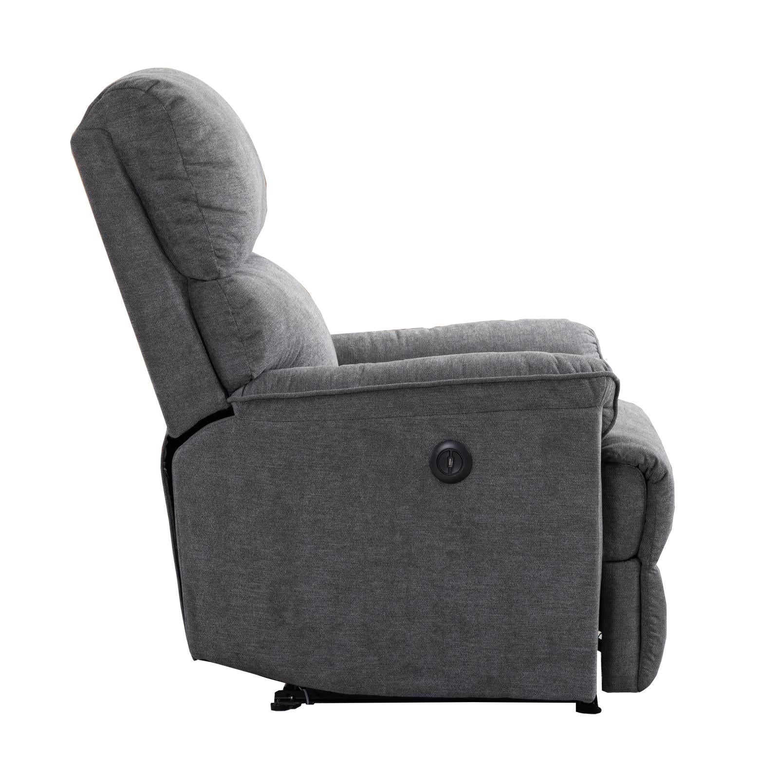 Minimalism Electric Recliner with USB Port