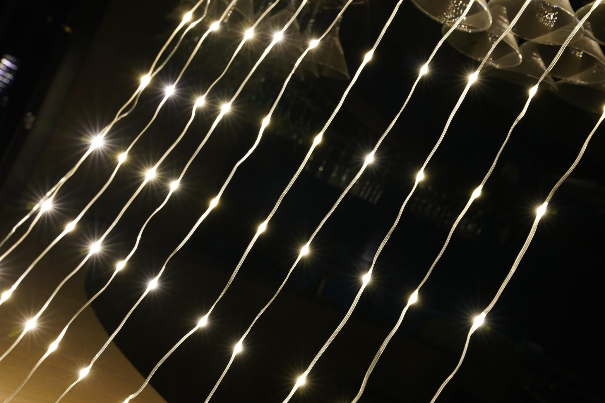 300L Curtain Light, Warm White