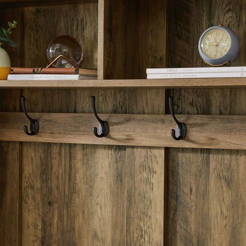 Coat Rack With Storage Shoe Cabinet