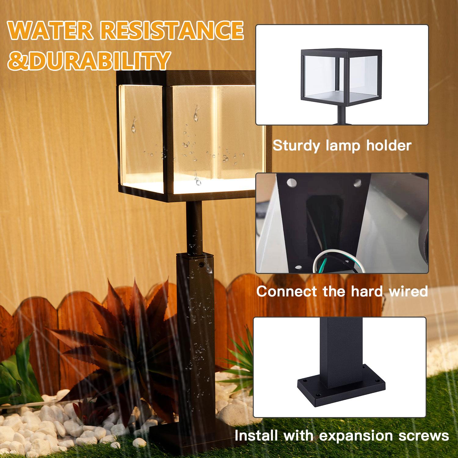 Outdoor Pathway Lights 800 Lumen Bright