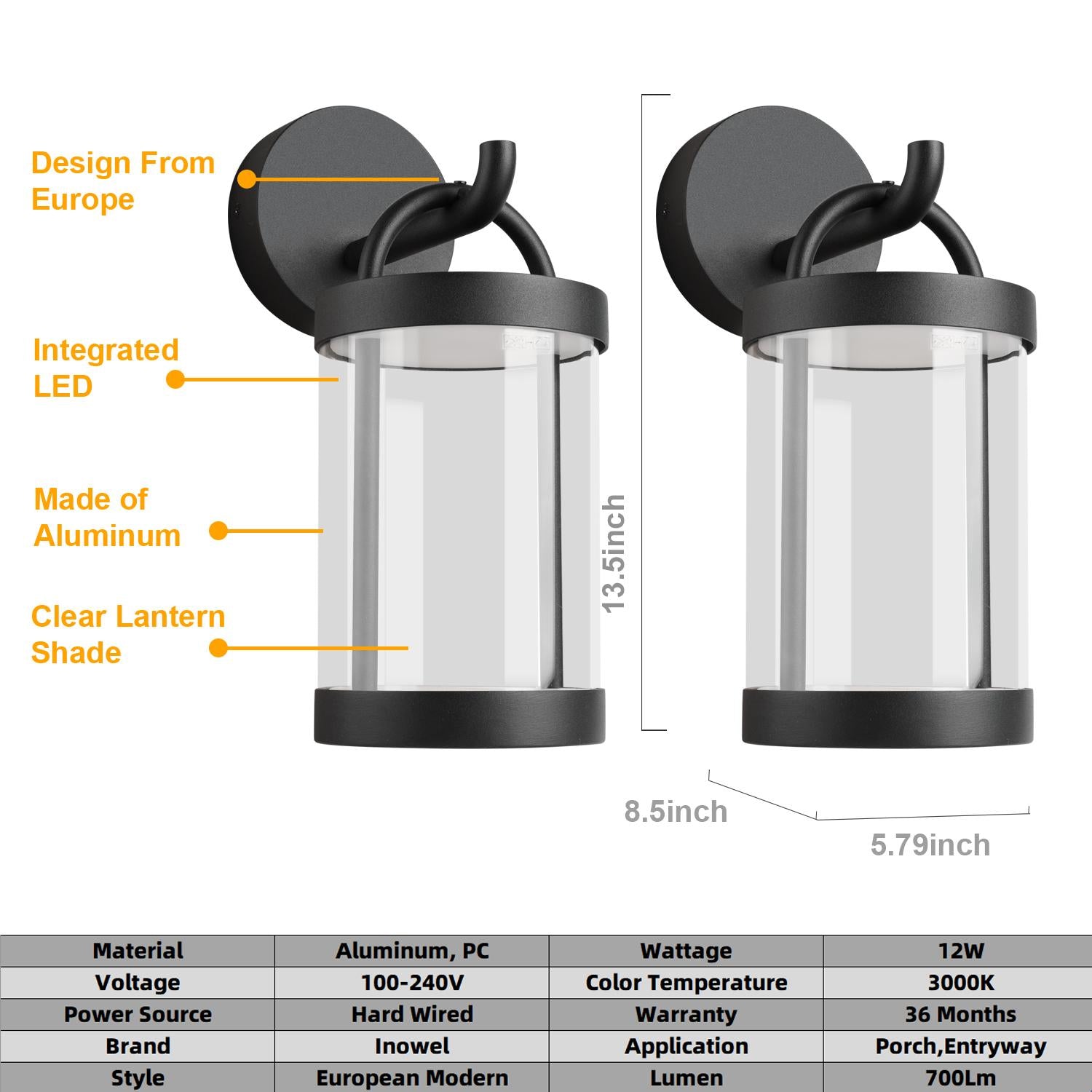 Outdoor Wall Light/ Path Light