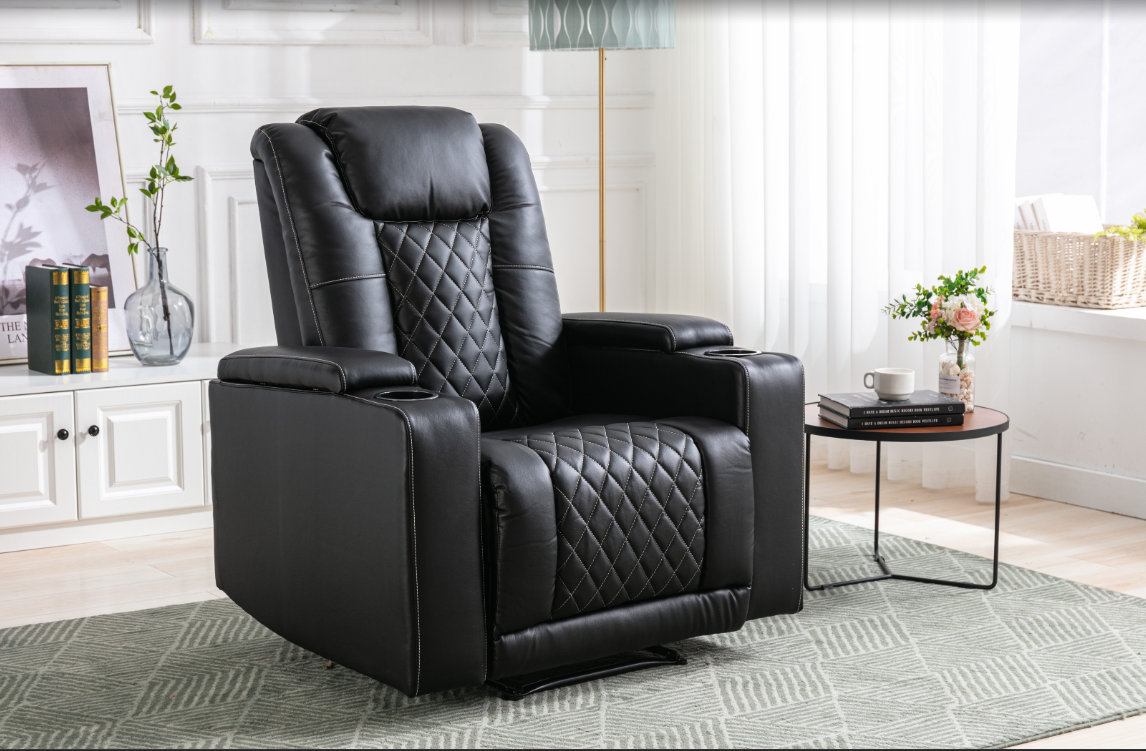 Pu Leather Electric Power Recliner Chair