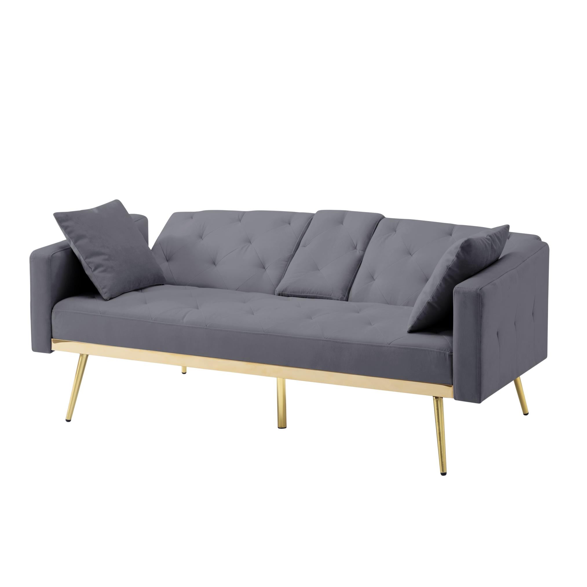 67.7” Futon Sofa Bed