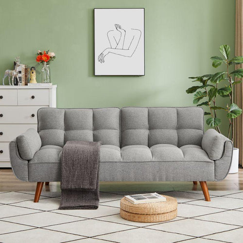 Velvet Sofa Furniture Adjustable Backrest Loveseat