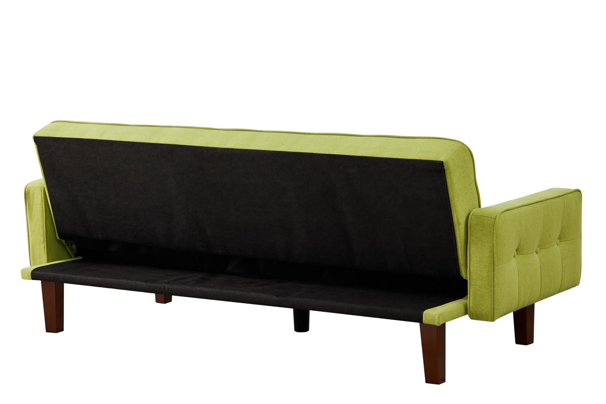 Solid Color Tufetd Sofa Save Space For Living Room