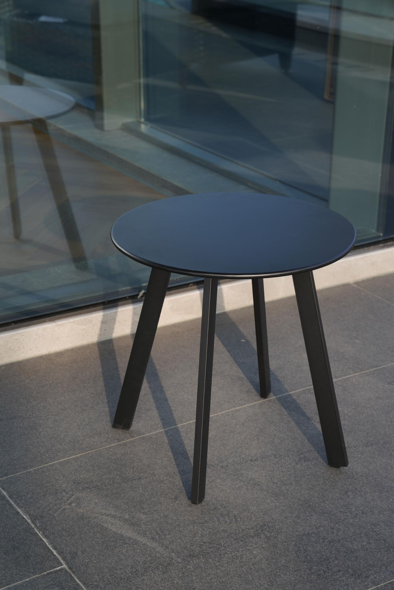 Patio Side Table Round End Table