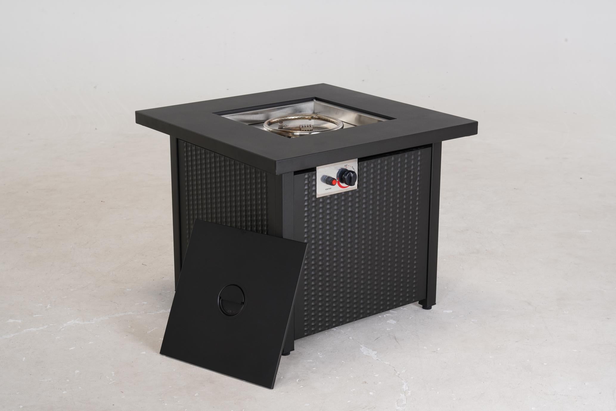 Full Iron Square Brazier Table