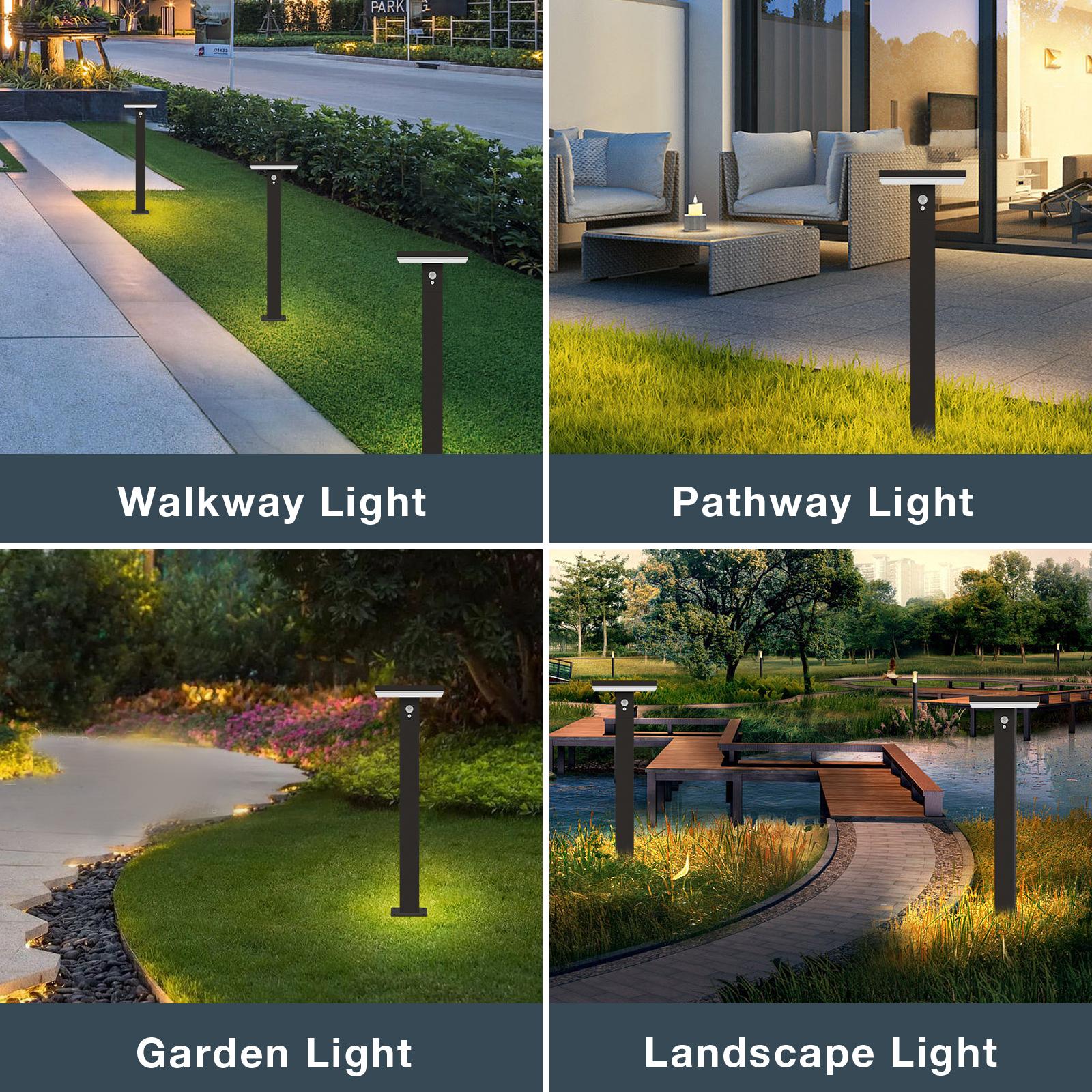 inowel Solar Outdoor Light Pathway Dusk To Dawn Garden Lighting 17330